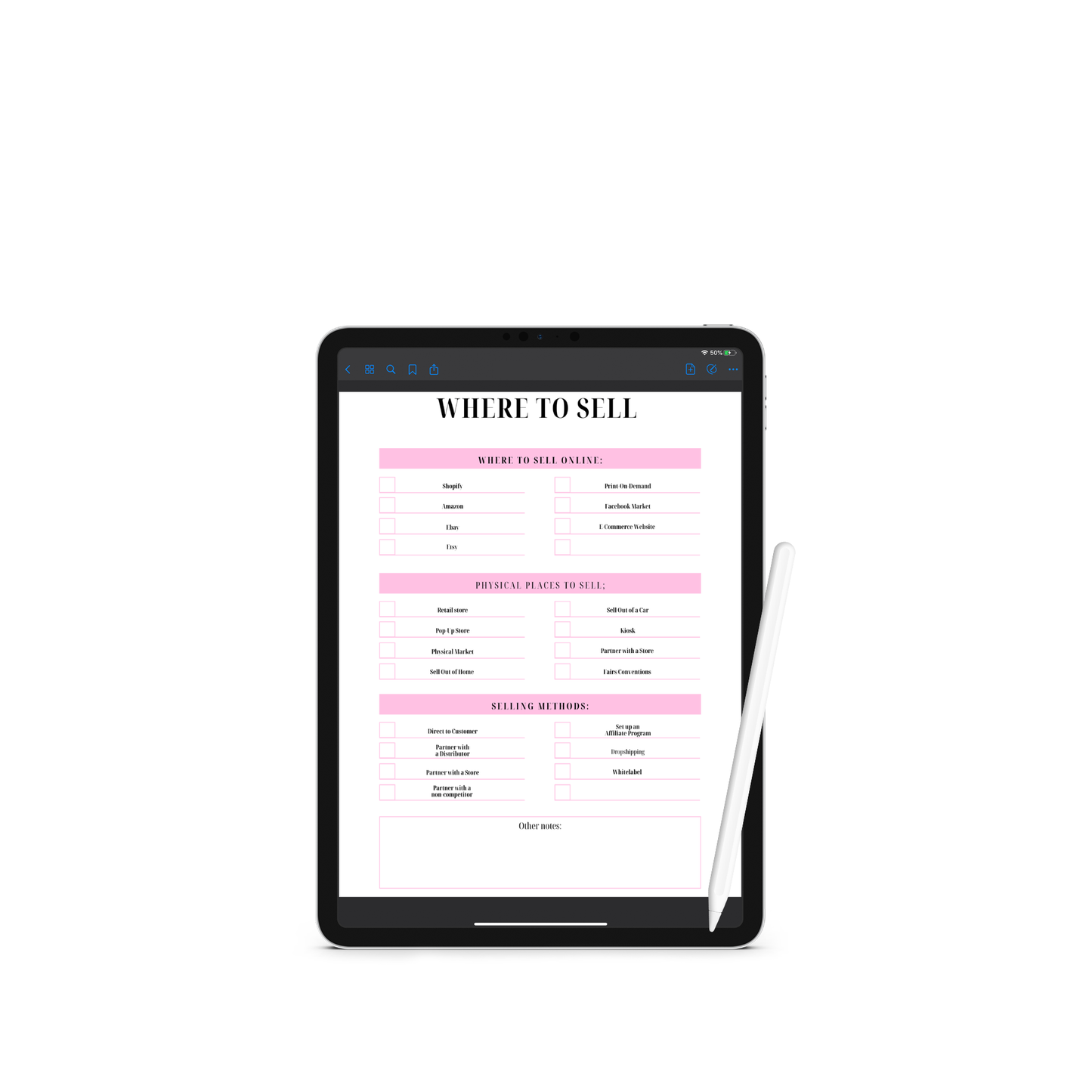 Faceless Fearless Funded Workbook (digital)