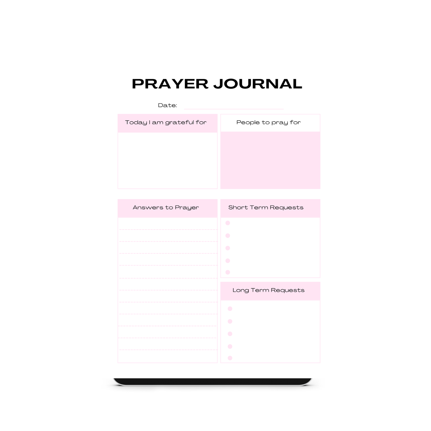 "HER" Prayer Digital Journal